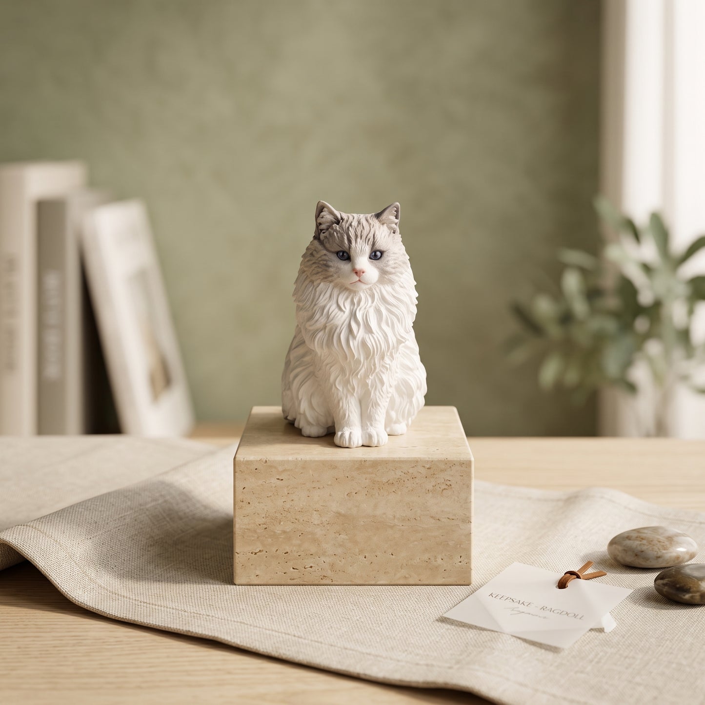 Custom Pet Figurine — Hand-Sculpted 3D Portrait of Your Dog or Cat