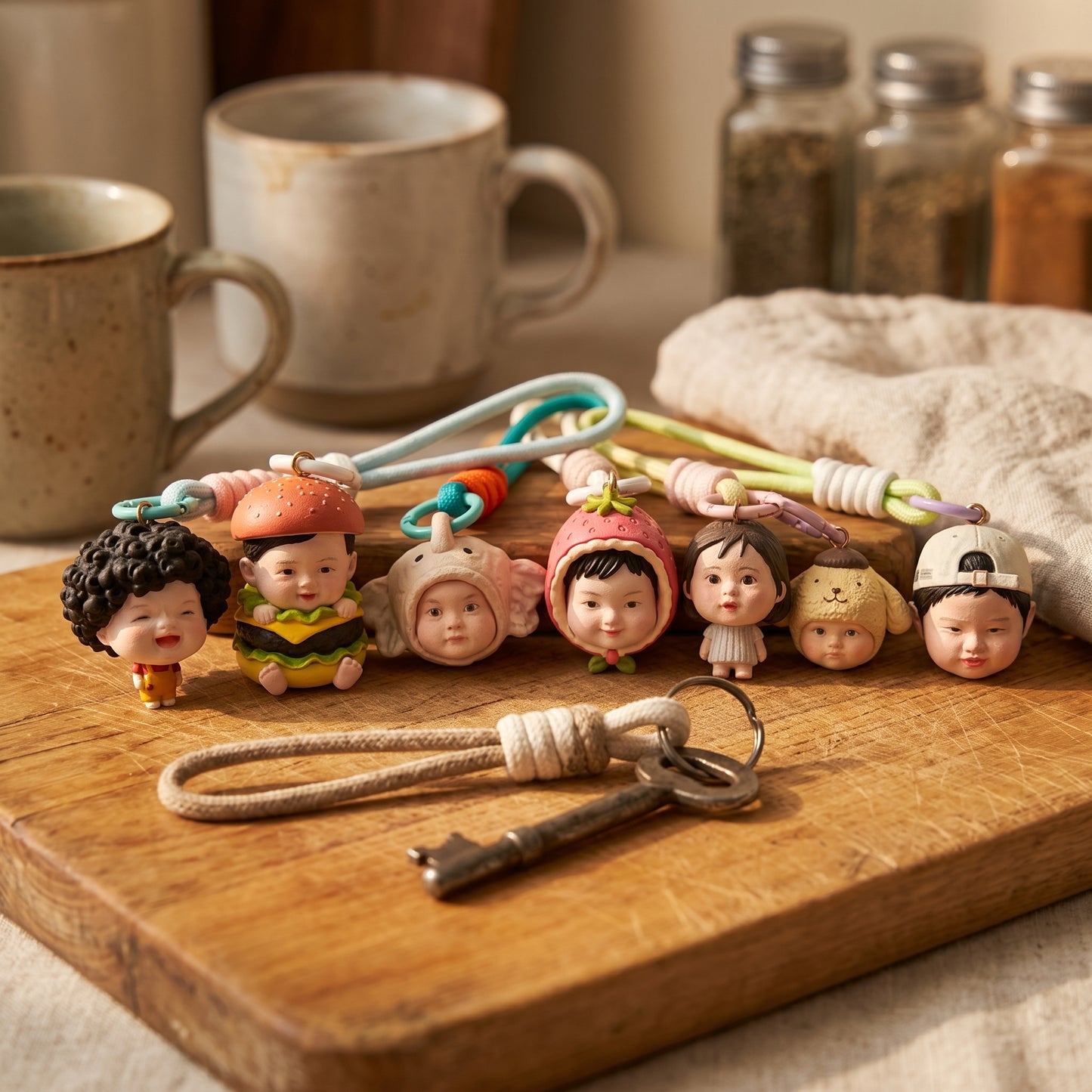 Custom Pet or Baby Face Magnet — Dimensional Kitchen Keepsake