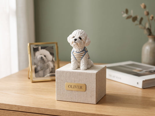 Custom Pet Figurine — Hand-Sculpted 3D Portrait of Your Dog or Cat
