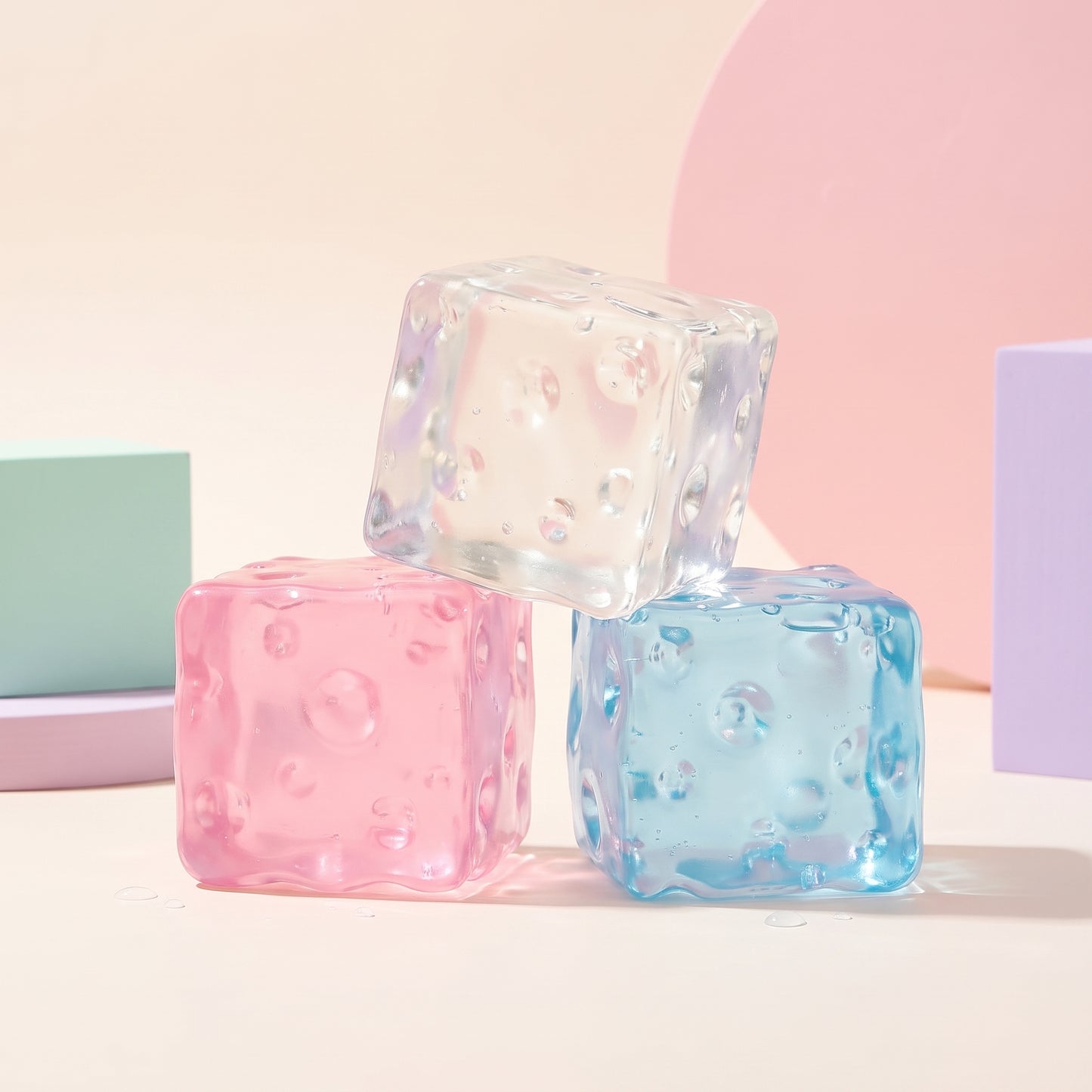 CrystalSwiss™ Silky Gel Cube | The Ultimate "Ice-Cold" Stress Reliever