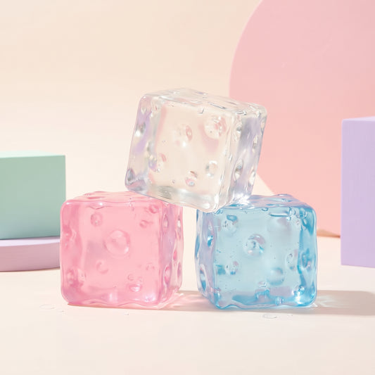 CrystalSwiss™ Silky Gel Cube | The Ultimate "Ice-Cold" Stress Reliever