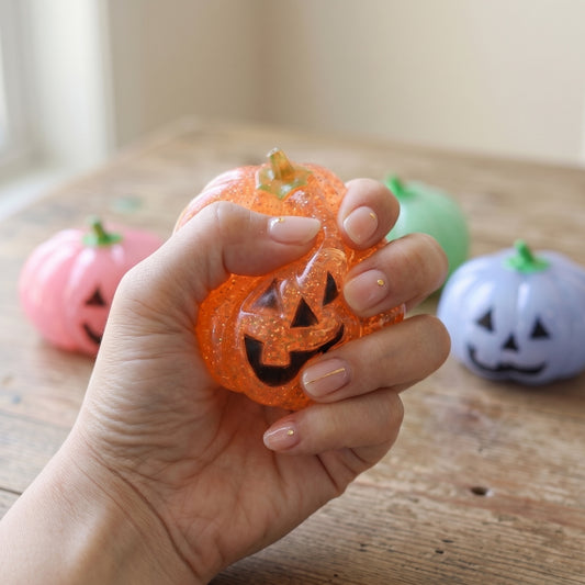SpookyBao™ Taffy-Gel Pumpkin Dumpling Squishy | The Ultimate Halloween Stress Reliever