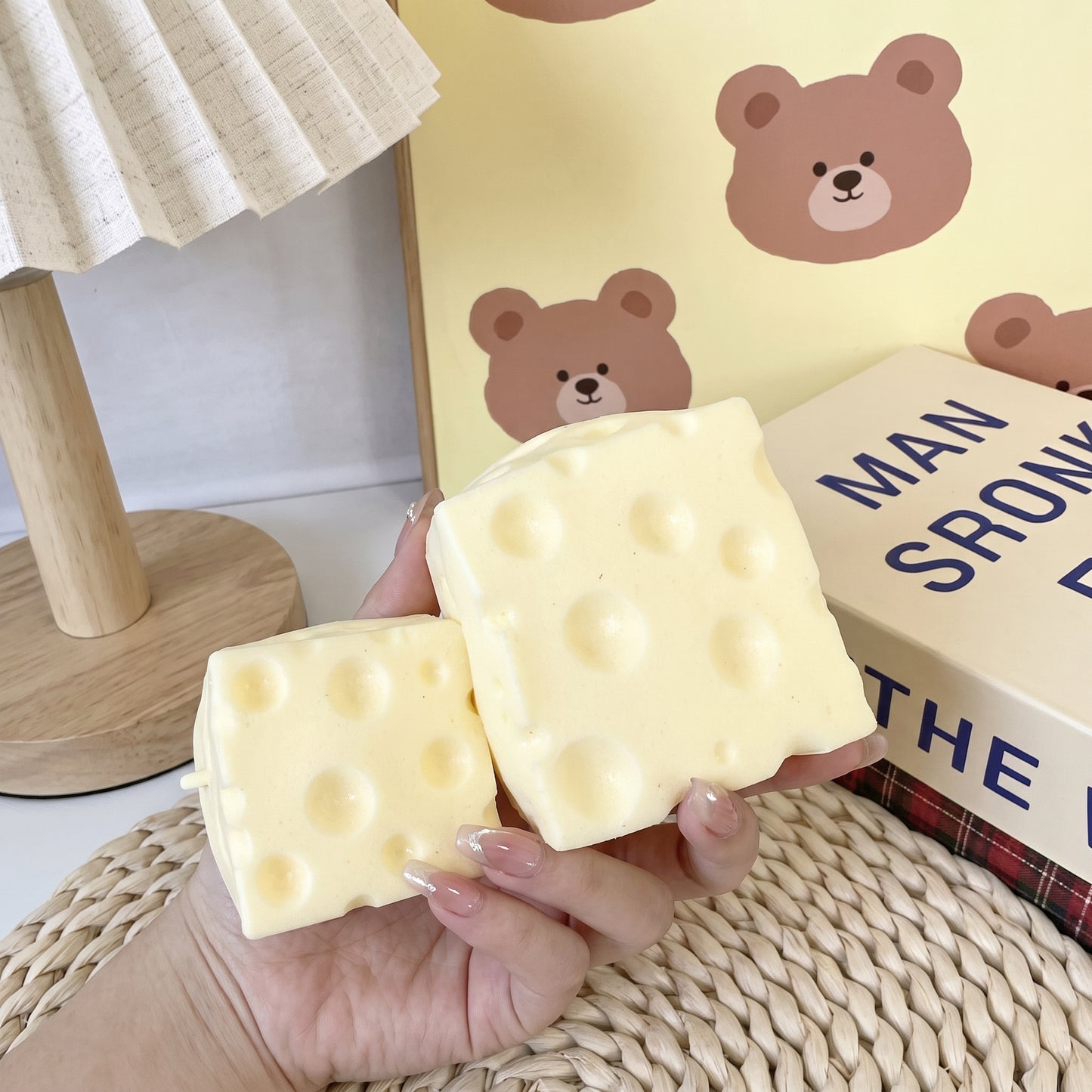 CrackleSwiss™ | The Ultimate ASMR Crunchy Cheese Squishy